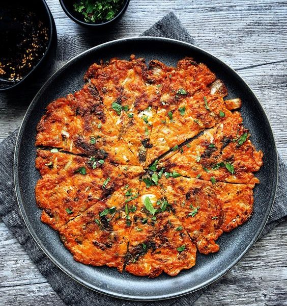 Kimchi Jeon (Kimchi Pancake)