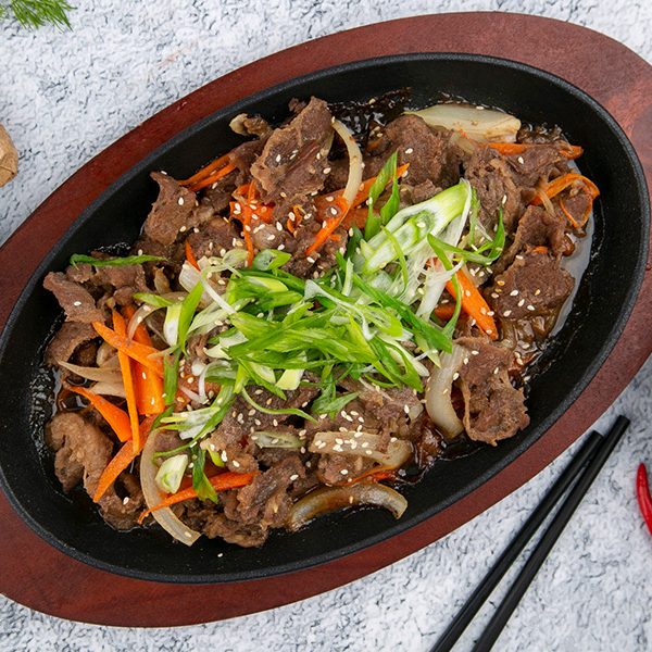 Bulgogi ( Korean Style marinated beef bbq)