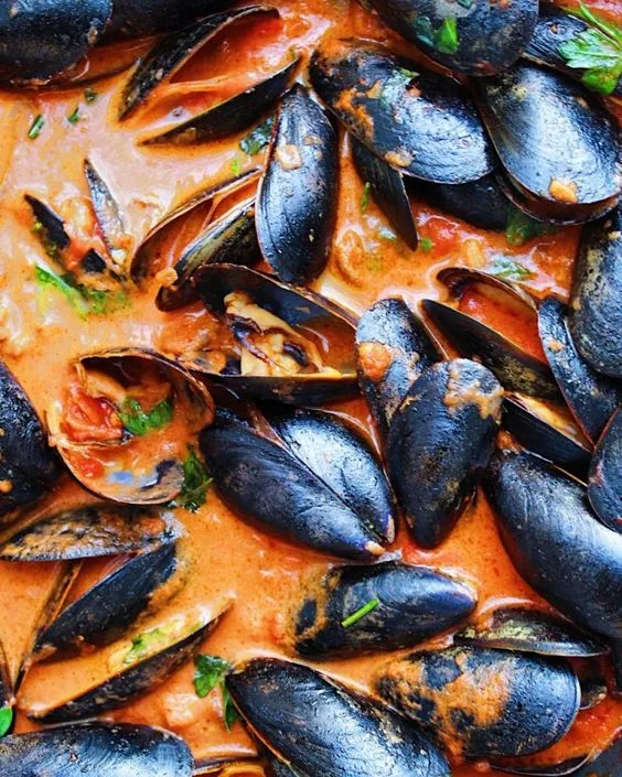 BOILED MUSSLES