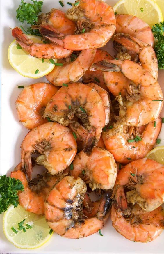 boiled shrimp