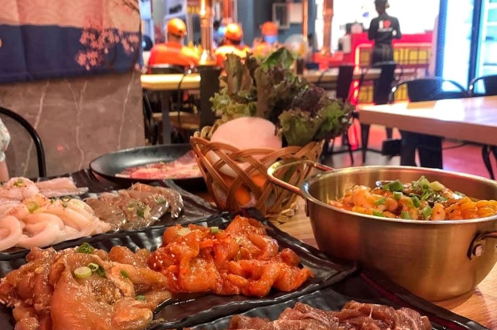 Mukbang Shows Restaurant Korean BBQ and Seafood is the best Korean Restaurant near Dubai Hills Mall