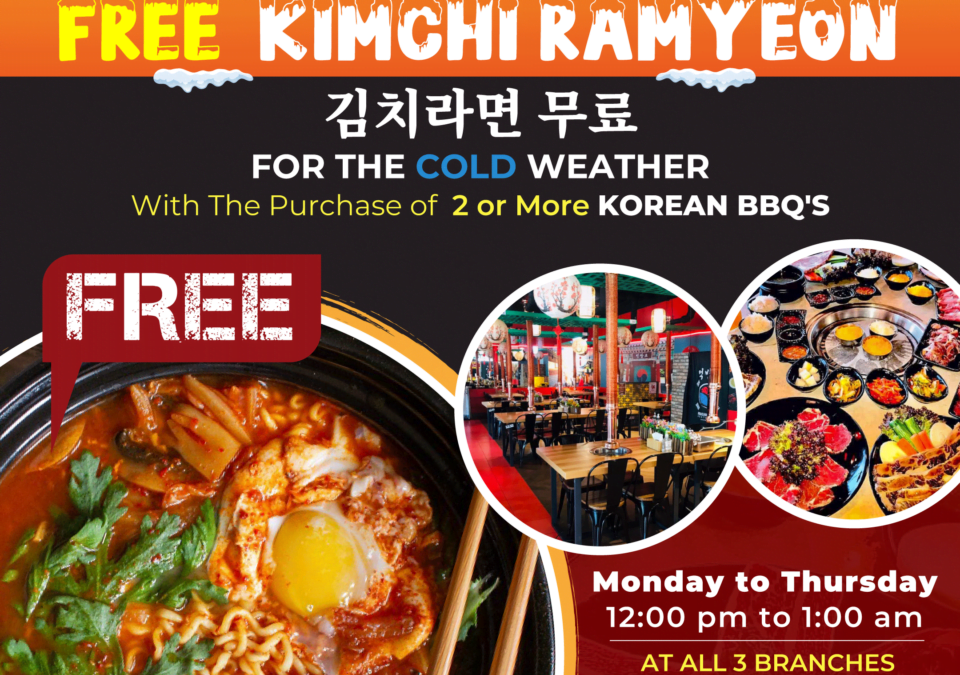 Free Kimchi Ramyeon At Mukbang Shows Restaurant
