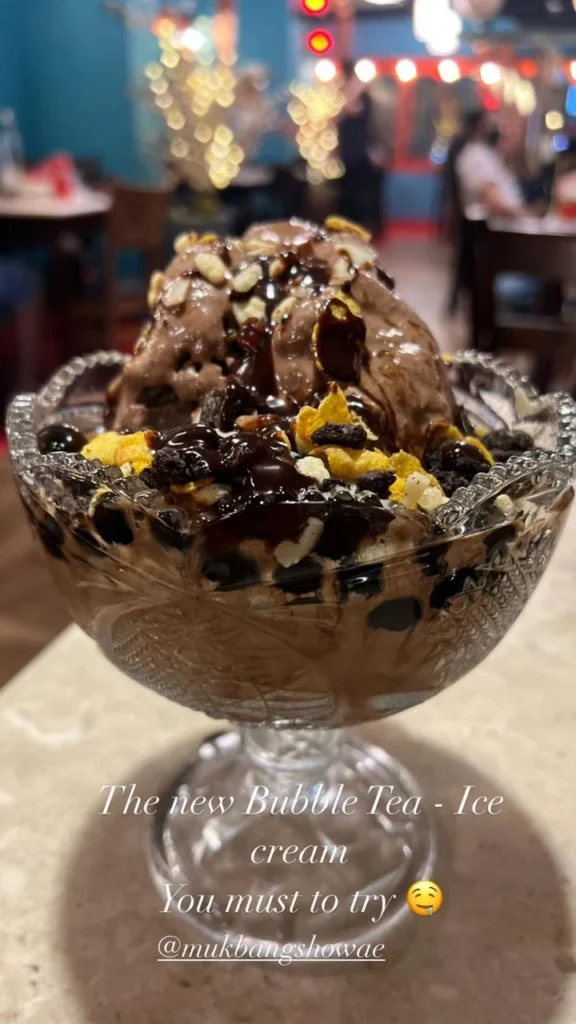 chocolate bingsu