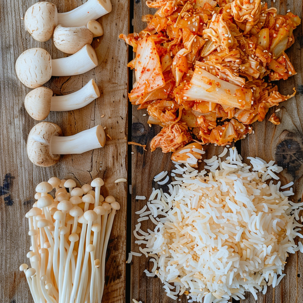 kimchi fried rice ingredients