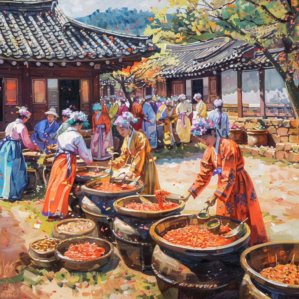 ancient kimchi making process