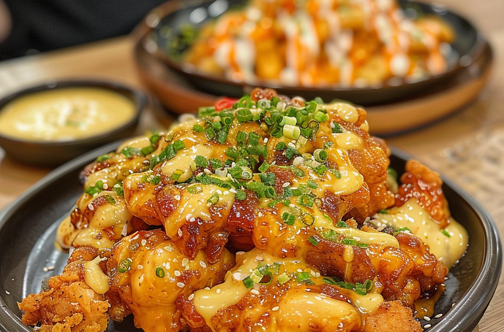 new korean fried chicken flavors
