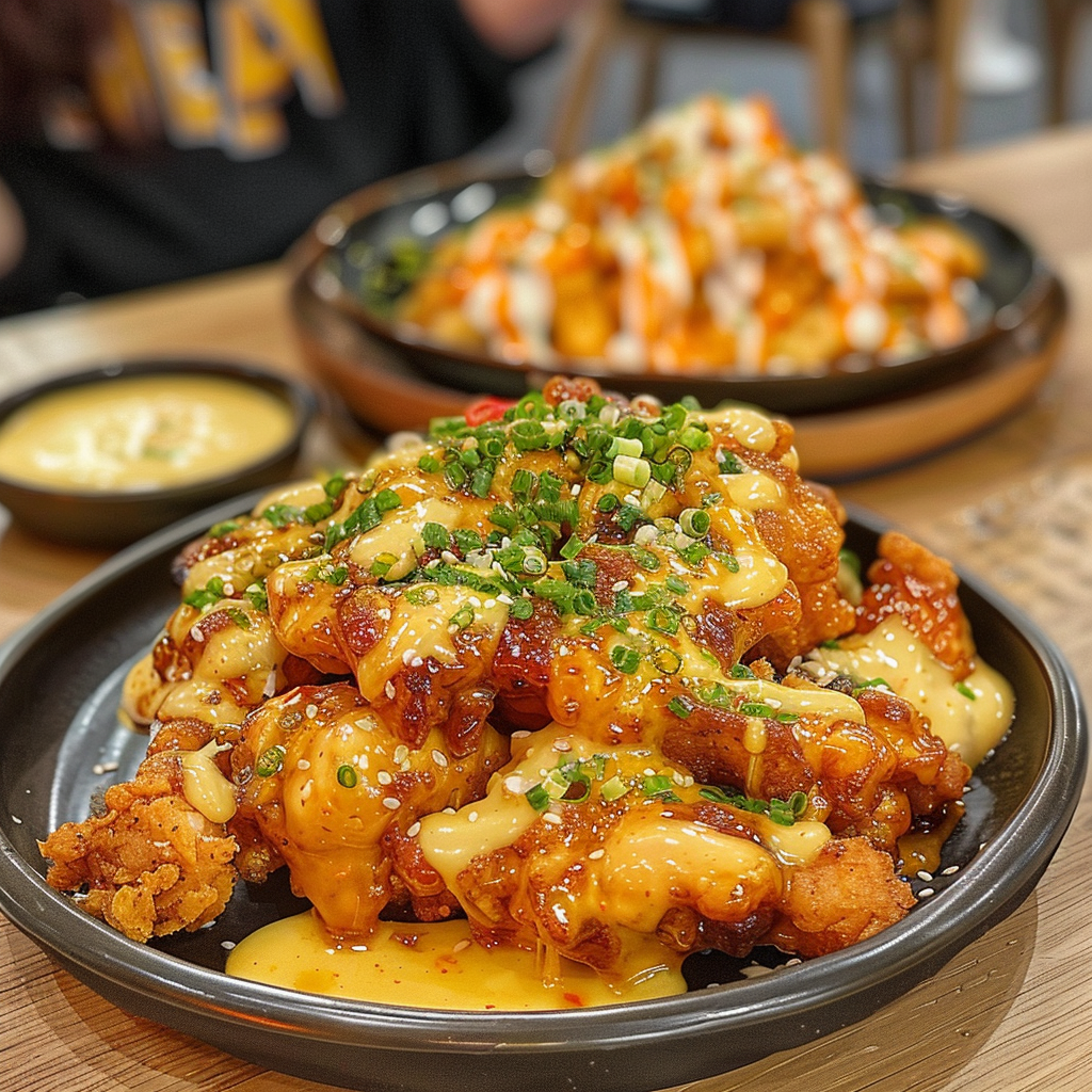new korean fried chicken flavors