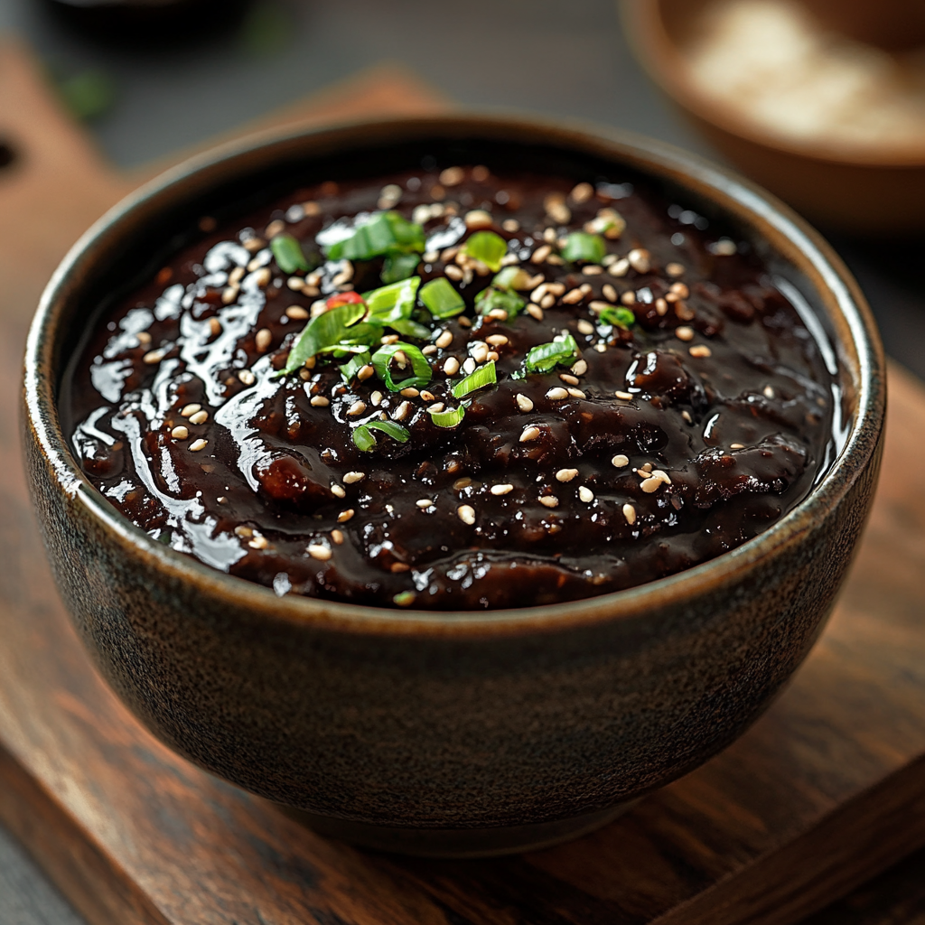 chunjang korean black bean paste