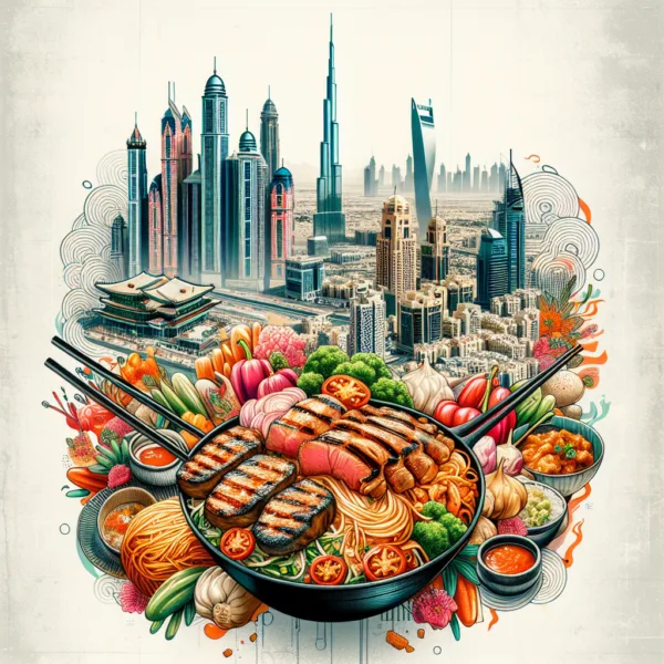Best Korean Restaurant Near Al Safa Second Dubai 2 "FusionCuisineCityscape"