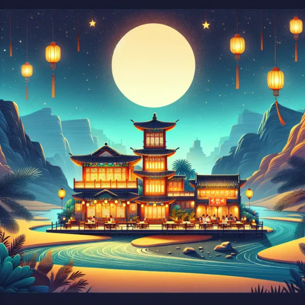 Best Korean Restaurant Near Wadi Alamardi Dubai 3 "Traditional Lanterns Night"