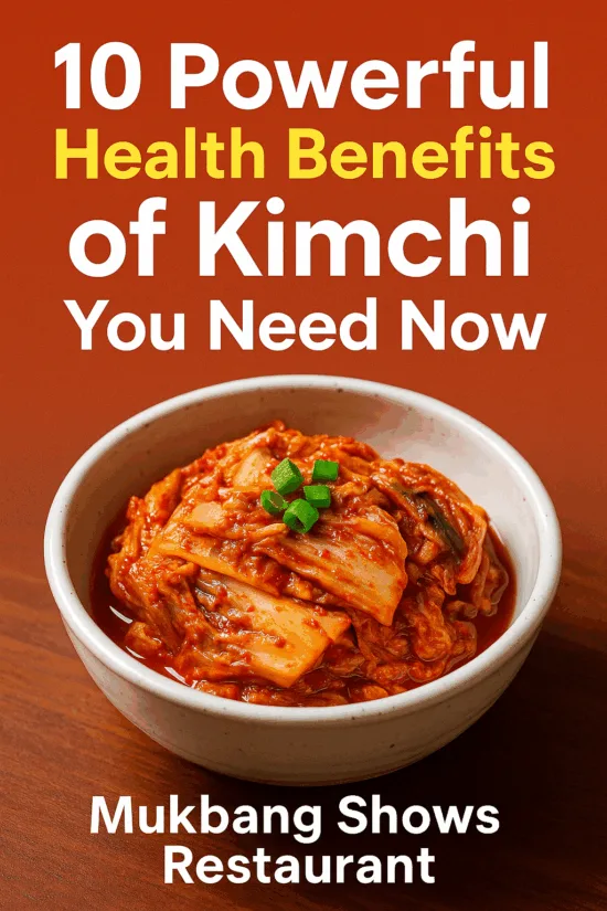 kimchi benefits