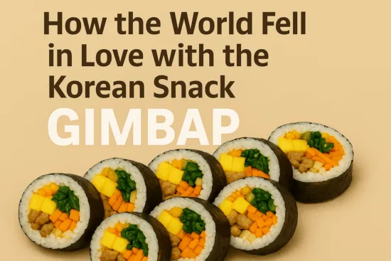 korean snack gimbap