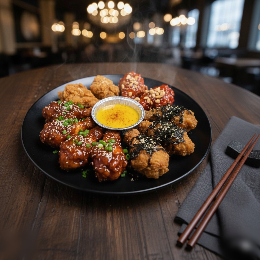 Unlimited Food in JBR â The Ultimate Guide to Eating Big at JBR The Walk 1 korean fried chicken