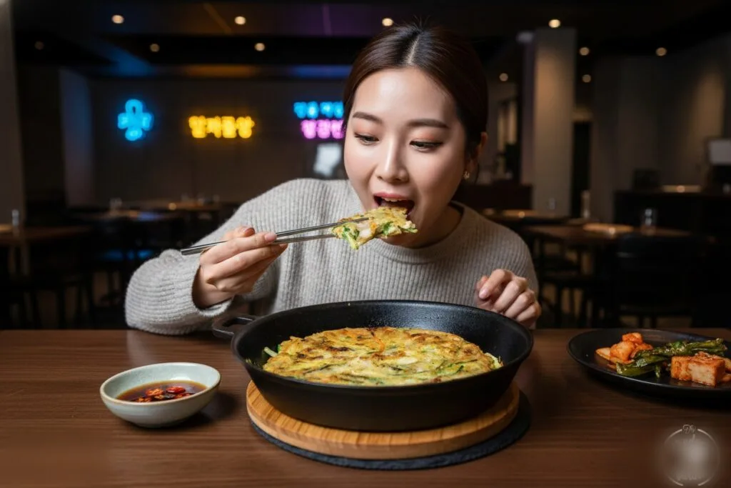 The Ultimate Guide to Haemul Pajeon: Korea's Crispy, Savory Seafood Sensation 1 korean street food