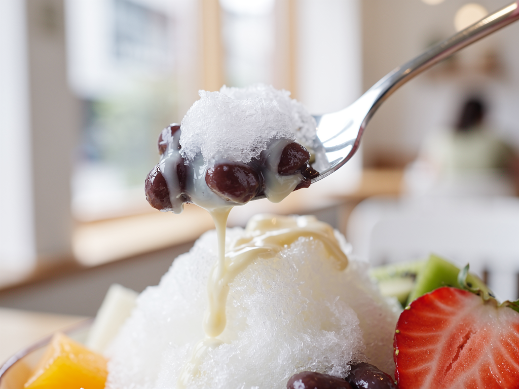 Best Korean Desserts in Dubai (2026): Honest Local Guide 2 korean desserts close-up at a halal Korean restaurant in Dubai