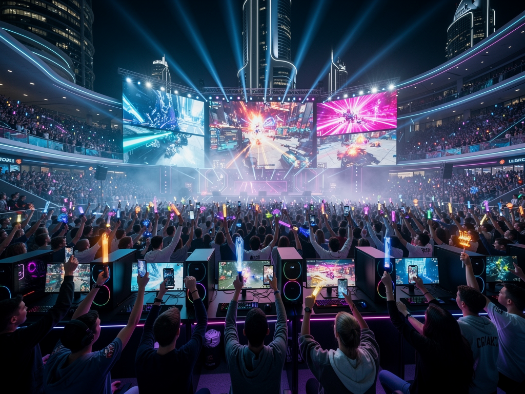 Dubai Esports & Games Festival 2026 crowd and arena