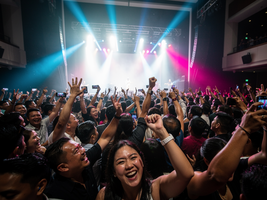 Hellmerry and Scoop Dogg Dubai show 2026 crowd
