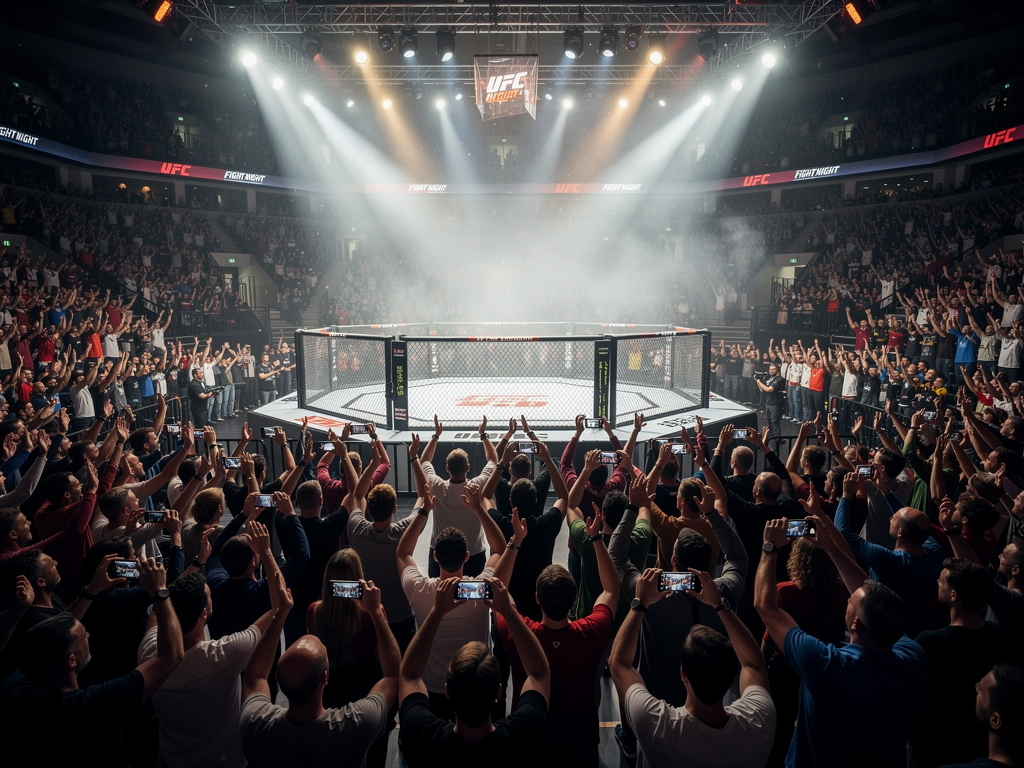 UFC Fight Night Abu Dhabi 2026 where to eat 1 UFC Fight Night Abu Dhabi 2026 crowd at arena