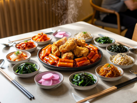 is korean street food halal