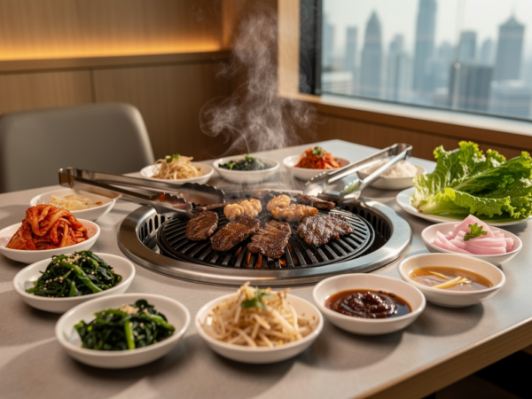 korean bbq date night dubai