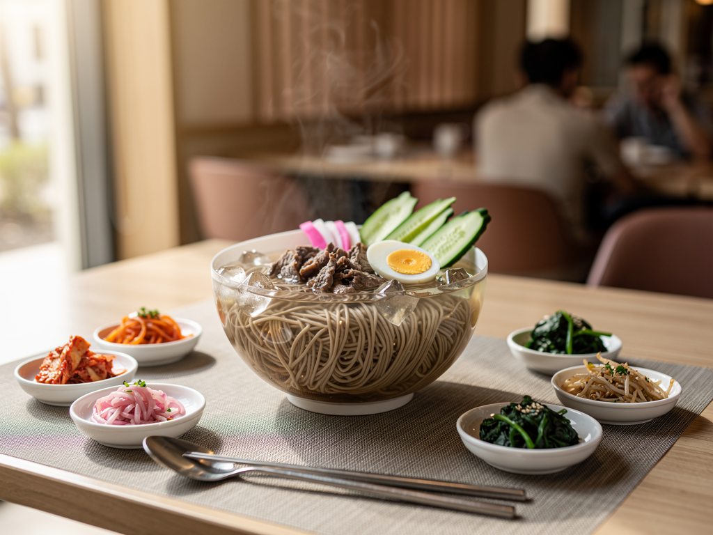 What Is Naengmyeon? (냉면) The Complete 2026 Guide — and Where to Try It in the UAE 1 what is naengmyeon