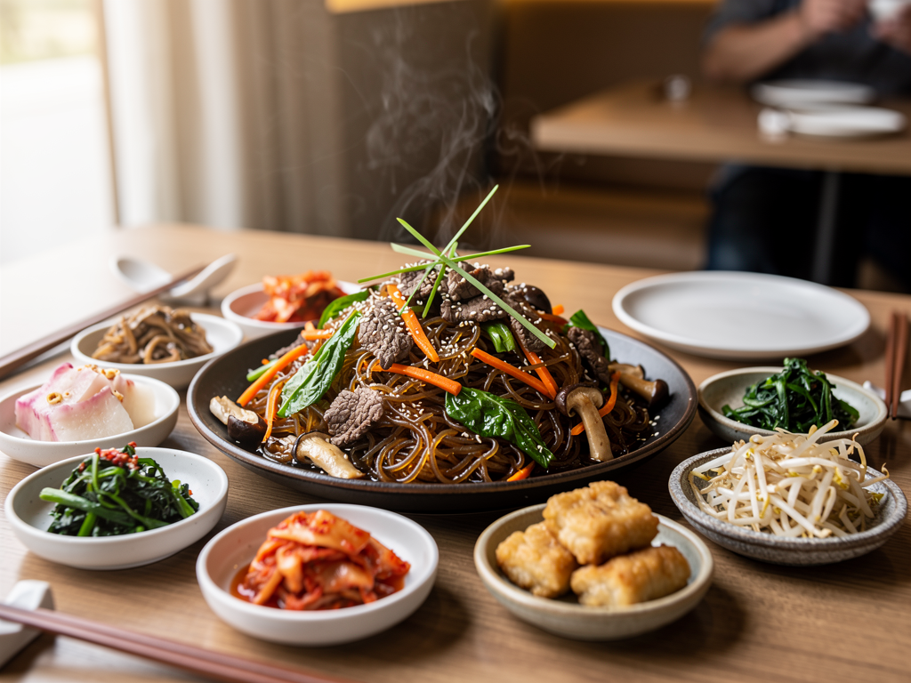 best japchae in abu dhabi