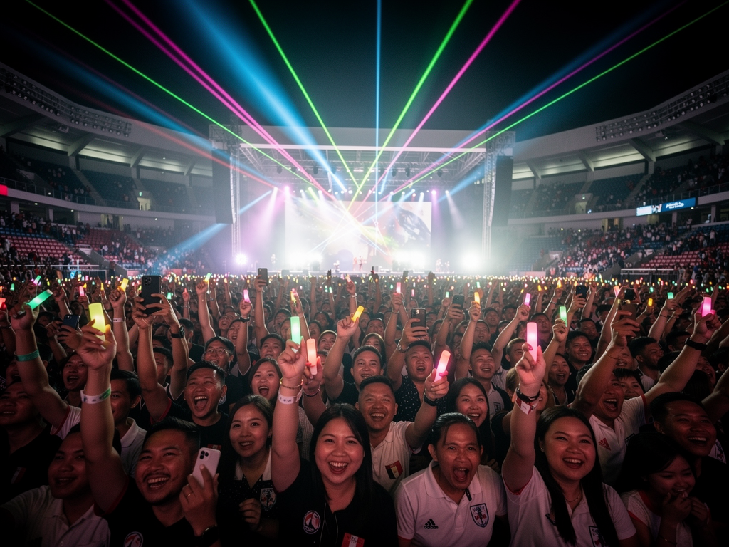 SexBomb Girls Etihad Arena 2026 1 SexBomb Girls Etihad Arena 2026 concert crowd