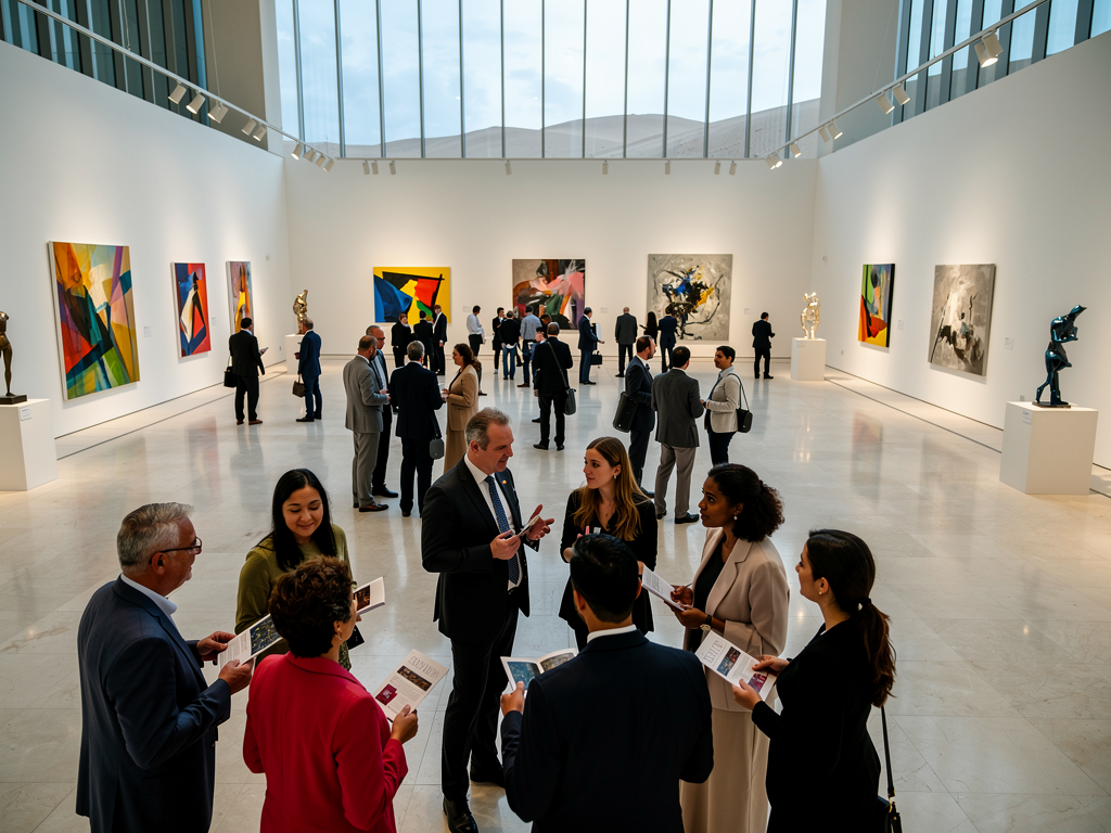 Frieze Abu Dhabi 2026 restaurants near me 1 Frieze Abu Dhabi 2026 art fair crowd