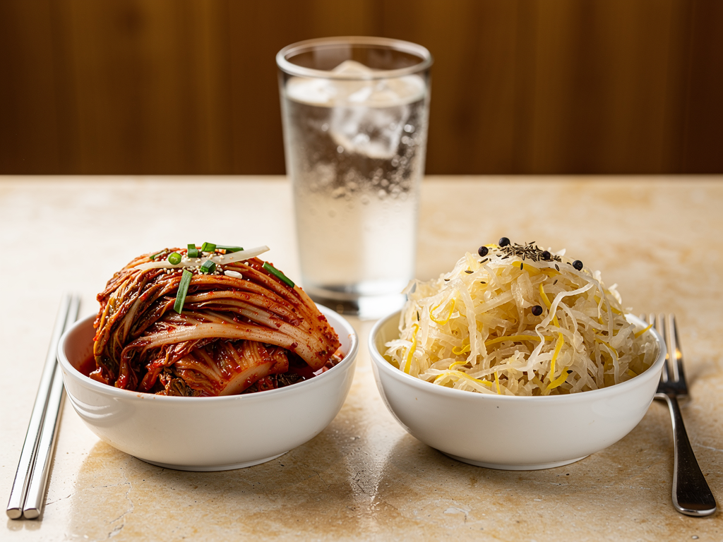 Kimchi vs Sauerkraut: The Honest 2026 Guide for UAE Diners 1 kimchi vs sauerkraut