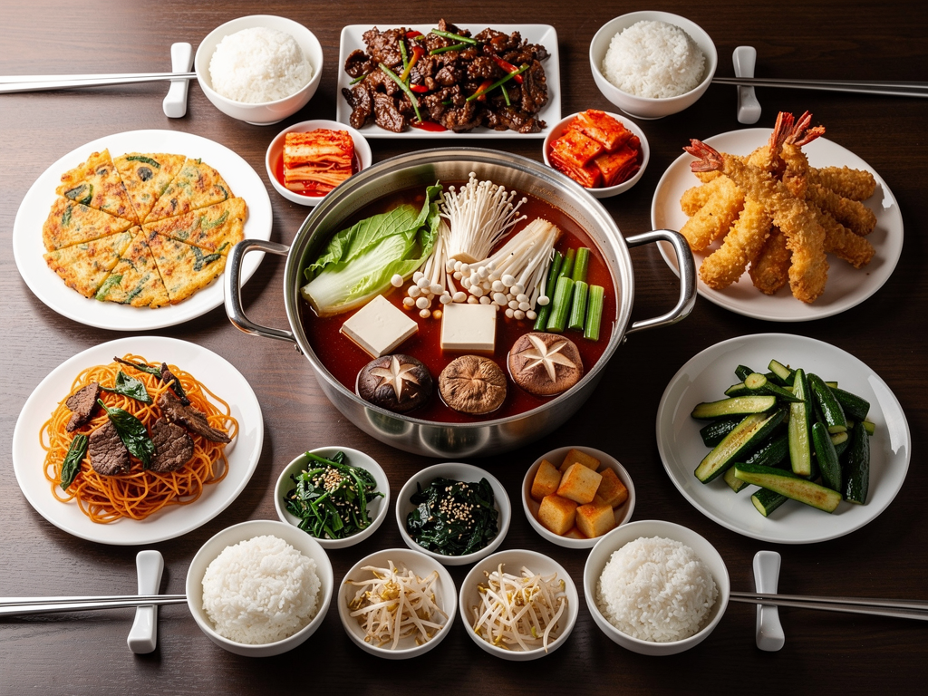 korean group set menu dubai
