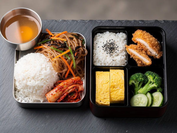 korean lunch box vs bento