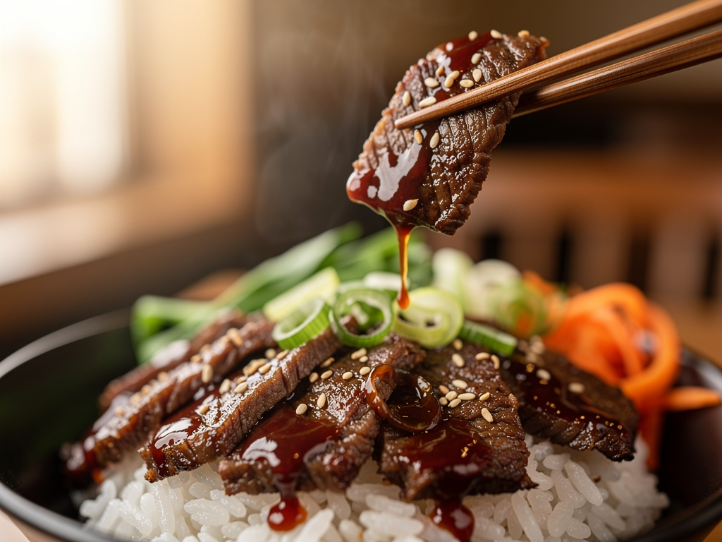 Dupbap vs Kabsa (2026): The Honest UAE Guide 2 Korean bulgogi dupbap, beef over plain rice
