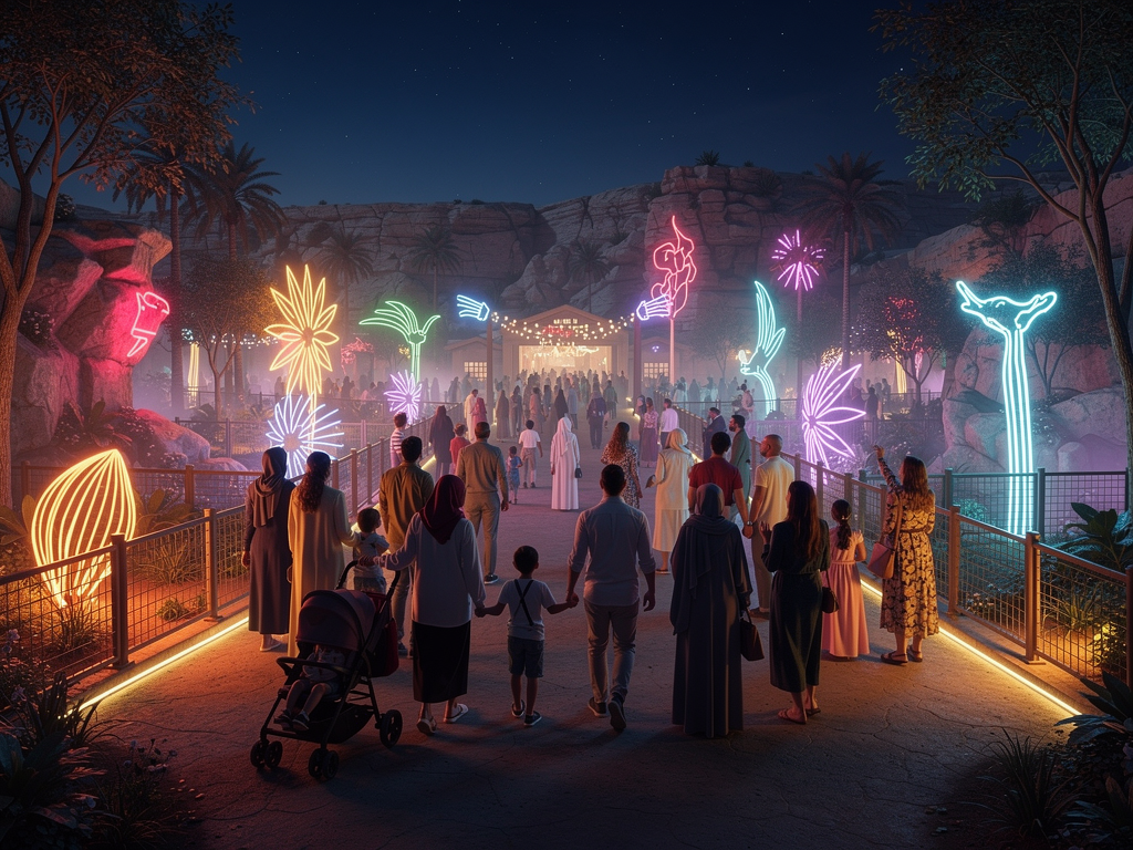 Glow After Dark Festival 2026 Al Ain at Al Ain Zoo