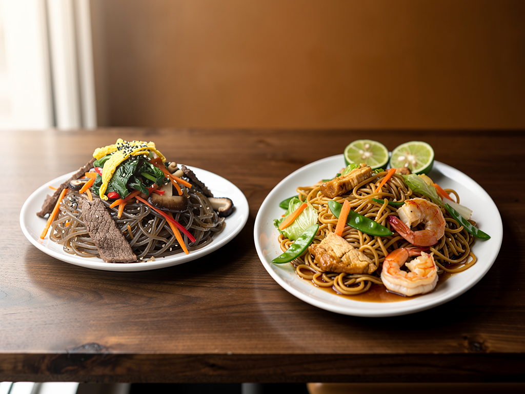 Japchae vs Pancit (2026): The Honest UAE Guide 1 japchae vs pancit