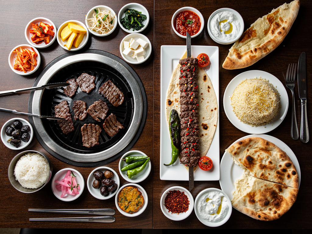 Korean Food vs Turkish Food (2026): The Honest UAE Guide 1 korean food vs turkish food