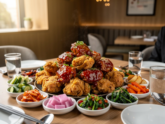 korean fried chicken vs broasted chicken