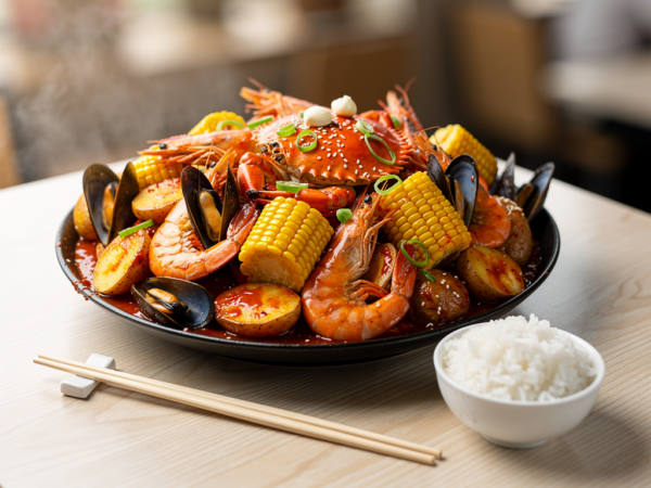 what is a korean seafood boil
