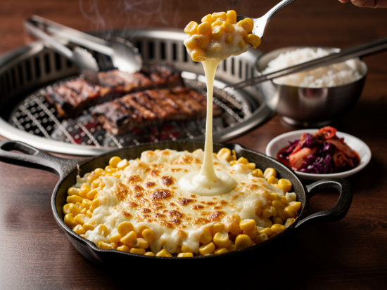 what is korean corn cheese